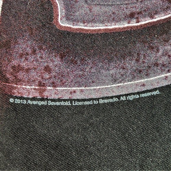 Avenged Sevenfold Hail To The King A7X metal rock Official T-Shirt M NWT - Picture 3 of 3